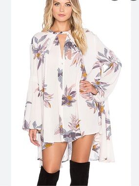 Free People Electruc Orchid swing dress/tunic